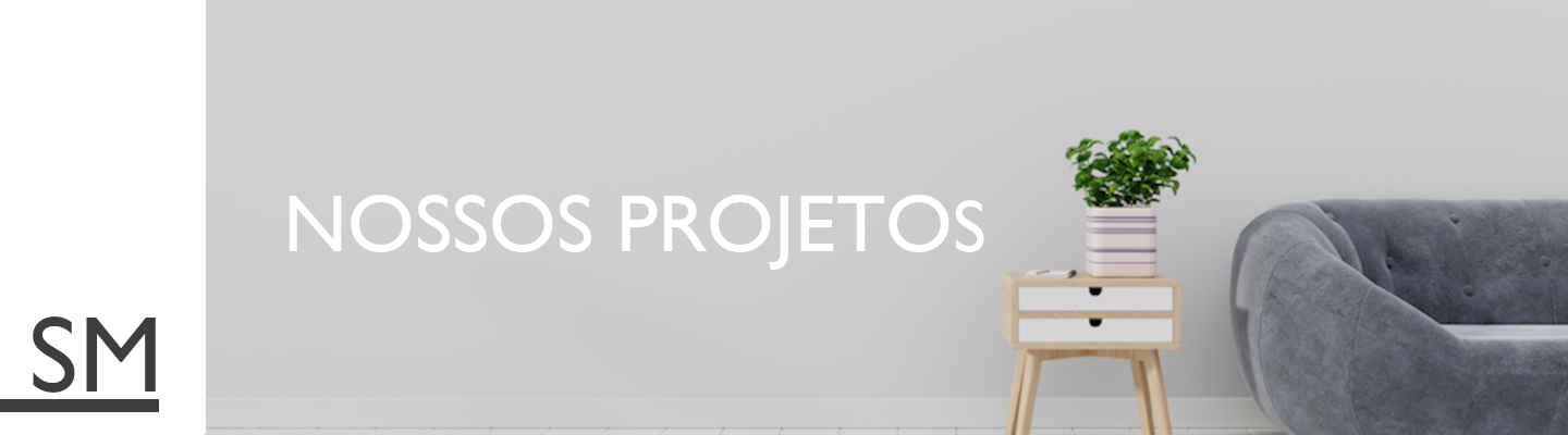 Obras e projetos realizados pela Stock Móveis.